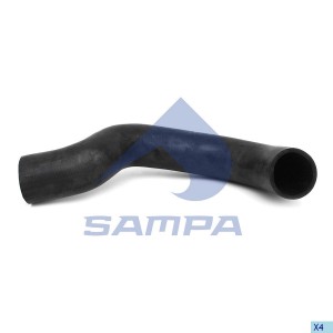 Патрубок MAN F2000,TGA,TGS,TGX системы охлаждения верхний SAMPA 023426 SAMPA