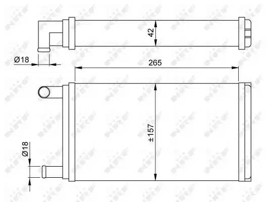 MERCEDES BENZ G-W460/W463 53555 NRF