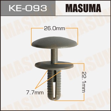 Пистон обивки универсальный MASUMA KE093 MASUMA