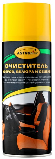Очиститель ковров,велюра и обивки 520мл аэрозоль ASTROHIM AC343 ASTROHIM