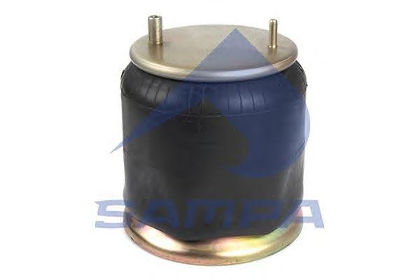 Пневмоподушка со стак стальным. 1шп.M12 1шп-шт.M12/20 Поршень 4отв.M12 SP 554156-K SAMPA