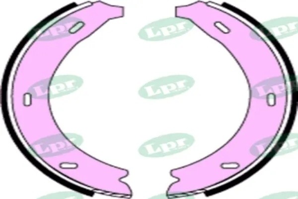 Комплект тормозных колодок 07320 07320 LPR