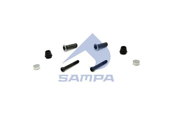 Ремкомплект суппорта MERCEDES IVECO EuroCargo заднего (пальцы,втулки,пыльники) S 095.617 SAMPA