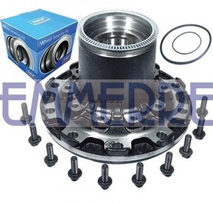 Ступица колесная (с подшипниками SKF, ABS и болтами) 931827 EMMERRE