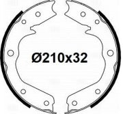 Колодки торм. Opel Frontera A (95-)/Frontera B (98-) барабан. ст. торм. 210x32 ( GF4611 TRIALLI