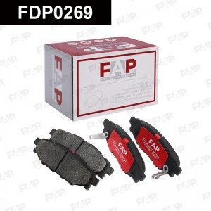 Тормозные колодки дисковые смесь CERAMIC FDP0269 FDP0269 FAP