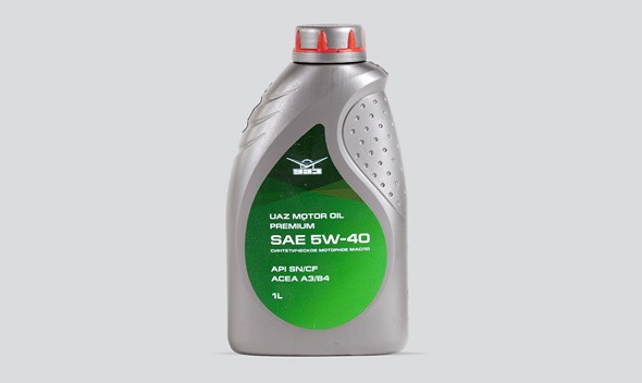Масло моторное UAZ LUKOIL PREMIUM SN/CF 5W40 синт.1л упаковка (ОАО УАЗ) 000101001054002 UAZ UAZ