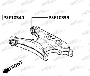 BMW 5-СЕРИЯ E39 (1995-2003) PSE10340 PATRON