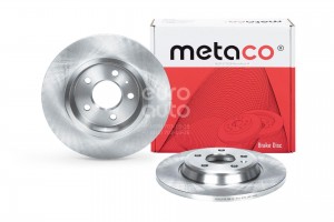 Диск тормозной задний 3060087 3060087 METACO