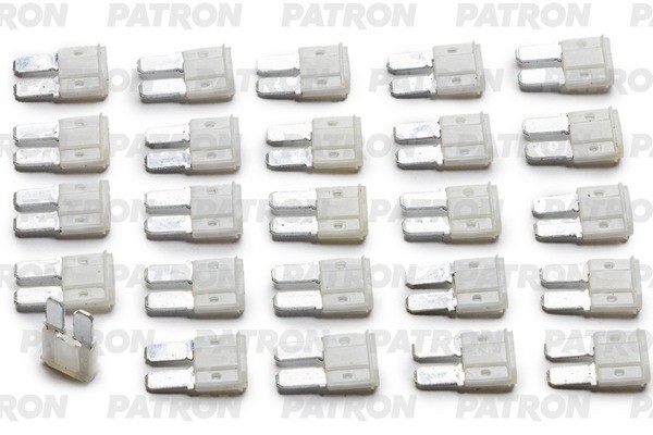 Предохранитель пласт.коробка 25шт MICRO2 Fuse 25A белый PFS058 PFS058 PATRON