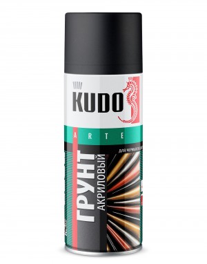 Грунт черный акриловый 520мл KUDO KU2103 KUDO