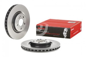 09.B807.41 диск тормозной передний!\ MB W176/W246/C117 2.5 12> 09.B807.41 BREMBO