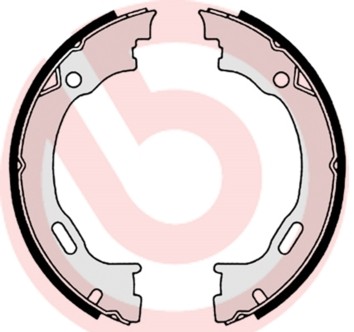 S50516 колодки барабанные ручника!\ MB W163 All 98-05 S 50 516 BREMBO