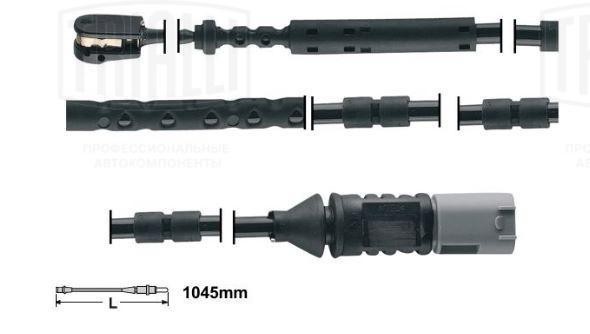 Датчик износа колодок BMW 1 (F20) (11-)/3 (F30) (11-) зад. (PFS 4015) PFS 4015 TRIALLI