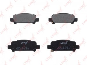 колодки дисковые задние!\ Subaru Forester/Impreza/Legacy 2.0 97> BD-7106 LYNXAUTO
