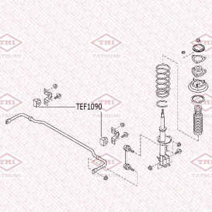 NISSAN X-TRAIL 01> TEF1090 TATSUMI