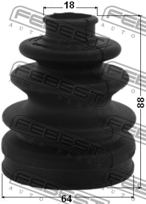 Пыльник ШРУСа внутренний TOYOTA RAV4 2012.12-2019.09 0115-MHU38R 0115-MHU38R FEBEST