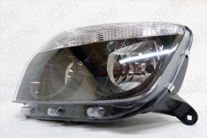 Фара левая Renault Duster 1 2011-2015, черная OEM0165FL OEMPARTS