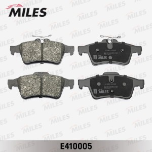 Колодки тормозные задние (без датчика) (Смесь Low-Metallic) FORD FOCUS II/III/MA E410005 MILES