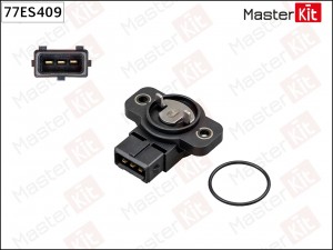 Датчик, положение дросс заслонки HYUNDAI SANTA FE 2.4 01-06 77ES409 77ES409 MASTER KIT