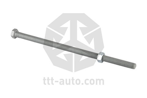 болт регулировочный !M16x2 болт+гайка 359/368 мм \Jost 37C 539600101 TTT AUTO