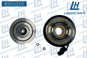 Шкив HYUNDAI Solaris KIA Rio (10-) компрессора кондиционера LONGHO 8950320 LONGHO PARTS