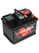 аккумуляторная батарея! 62Ah 500A +справа 242/175/175\ WEZ62500R WEZER