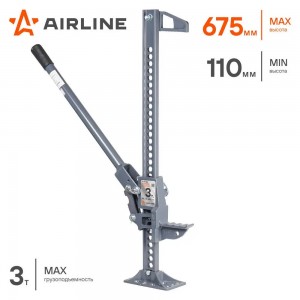 Домкрат реечный 33 3т (MIN-110мм, MAX-675мм) AJFR33S AIRLINE