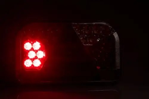фонарь задний! LH, LED 6-функциональный, 240х140 с проводом 1м\ Universal FT170LNTLED FRISTOM
