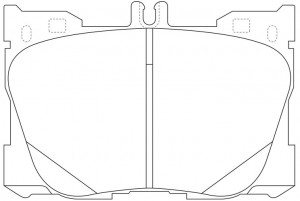 Колодки тормозные передние MERCEDES W205/W213/GLC (X253/C253) 15- BP31033 BP31033 SB NAGAMOCHI