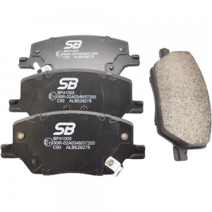 Колодки дисковые FIAT 500X 1.6 2.0 14-/ 1.4 2.4 15-/ JEEP Renegade 1.4 1.6 2.0 1 BP41005 SB NAGAMOCHI