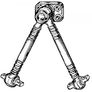 Тяга реактивная V-образная L=665 Iveco Eurostar/Tech/Trakker/Stralis 92-03--> (р 972512 EMMERRE