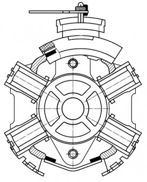 Узел щеточный стартера для а/м VAG Touareg (02-)/Q7 (06-)/Cayenne (03-) 3.2i/3.6 VBS 1834 START VOLT