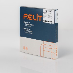 Фильтр салона для а/м УАЗ Патриот (до 2012 г.) "Relit" RS7037 RELIT