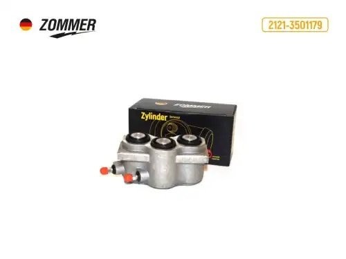 Цилиндр тормозной передний ВАЗ 2121, 21214, 2123 (до 01.2016 г.в) левый (под 2 ш 21213501179 ZOMMER