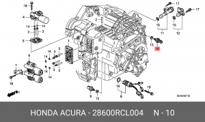 Датчик давления масла HONDA Accord (03-08) в КПП OE 28600RCL004 HONDA