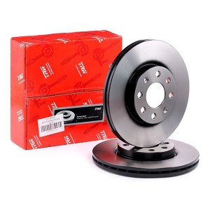 Диск тормозной передний OPEL CORSA D, ADAM, FIAT PUNTO (199) DF4796 DF4796 TRW