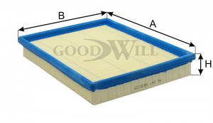 Фильтр воздушный AG 267 GOODWILL