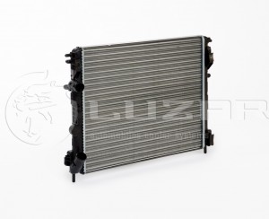 Радиатор двигателя Renault Logan (04-) A/C LRCRELO04382 LRCRELO04382 LUZAR