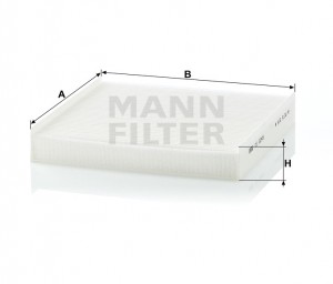 Фильтр салонный MANN CU2245 CU2245 MANN FILTER