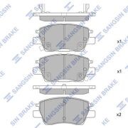 Тормозная колодка SP4009 SP4009 SANGSIN