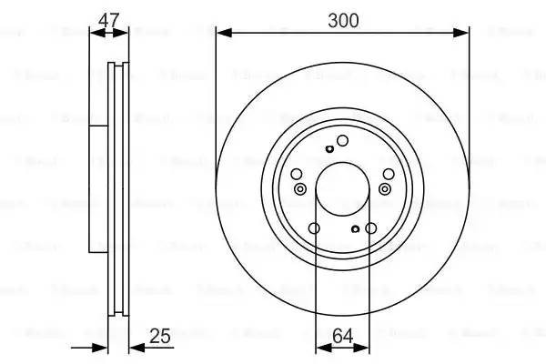 HONDA CR-V (2002-2006) 0 986 479 R24 BOSCH