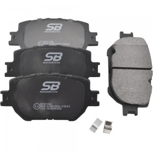 Колодки тормозные дисковые BP21550 BP21550 SB NAGAMOCHI