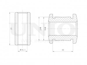 Р/комплект тяги стабилизатора RMP-16202 UNIO