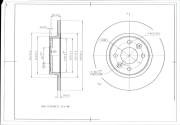 Диск тормозной AVANTECH BR3000S AVANTECH