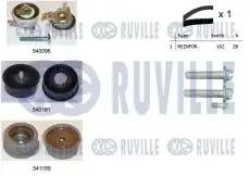 ремкомплект ГРМ!\ Opel Astra/Zafira 1.4-1.8 16V 98> 550041 RUVILLE