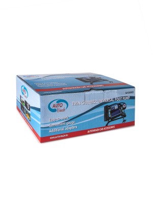 Насос ножной 2-цилиндровый AUTOVIRAZH AV-030969 AUTO VIRAZH