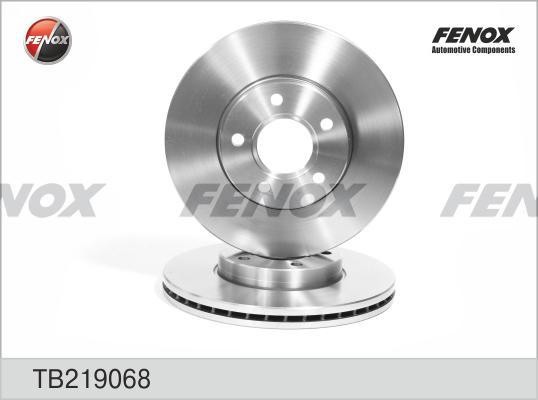 Диск тормозной передний  2шт TB219068 FENOX