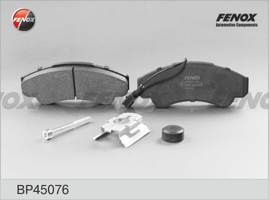 Колодки тормозные дисковые Fiat Ducato 94-, Peugeot Boxer 94-, Citroen Jumper 94 BP45076 FENOX