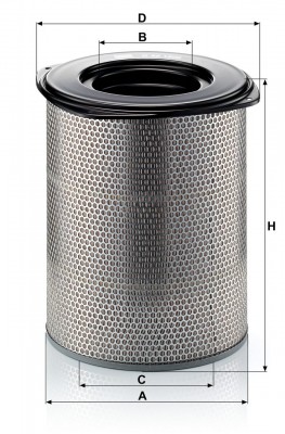 Фильтр воздушный C 32 1500 MANN FILTER